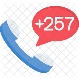 Burundi Dial Code  Icon