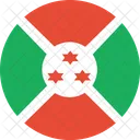Burundi Flag World Icon