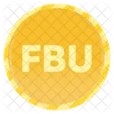 Burundi Franc Coin  Icon