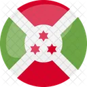 Burundi Flag Country Icon