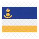 Buryatia Flag  Symbol