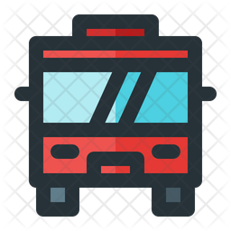 Bus Icon Of Colored Outline Style Available In Svg Png Eps Ai Icon Fonts