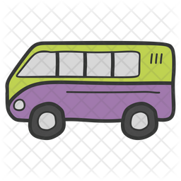 Bus Icon Of Doodle Style Available In Svg Png Eps Ai Icon Fonts