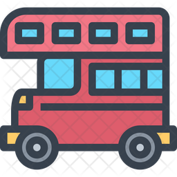 Bus Icon Of Colored Outline Style Available In Svg Png Eps Ai Icon Fonts