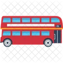 Bus Double Bus Double Decker Icon