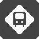 Bus Stop Sign Icon