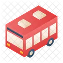 Bus Camping Bus Transpotation Icon