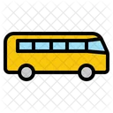Bus Transport Transportation Vehicle Mass Public Icon