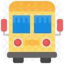 Bus Yellow School Icon