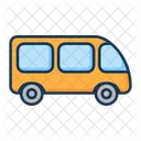 Automobile Bus Minivan Icon
