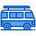 Bus Transporter Car Icon