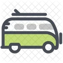 버스 교통 여행 아이콘
