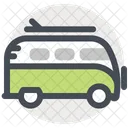 버스 교통 여행 아이콘