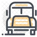 Bus School Picnic Icon