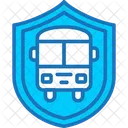 Bus Bus Protection Insurance Icon