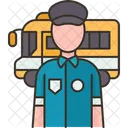 Bus Driver School Icon