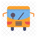 Bus Public School Icon