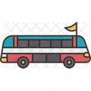 Bus Vacation Tourism Icon