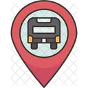 Bus Location Service Icon