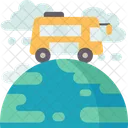 Bus Travel Trip Icon