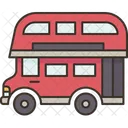 Bus London City Icon