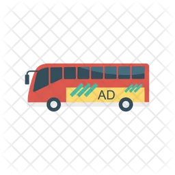 Bus Advertisement  Icon