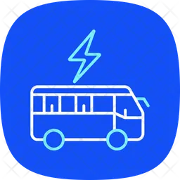 Autobús eléctrico  Icono