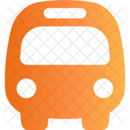 Bus front view  Icon