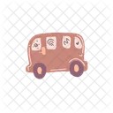 Bus Transport Vehicle Icon