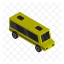 Bus Transport Vehicle Icon