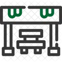 Bus Stop Public Icon