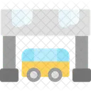 Bus Stop Public Icon