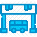 Bus Stop Public Icon