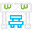 Bus Stop Public Icon