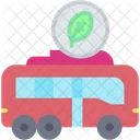 Bus Transport Ecology Icon