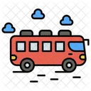 Bus Transport Vehicle Icon