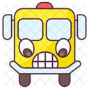 School Car Transport Vehicle Icon