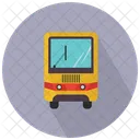 Yellow Bus Front Bus School Bus Icon
