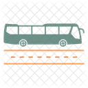 Bus Lane Road Bus Icon