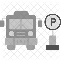 Bus Parking  Icon