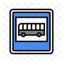 Bus Route Bus Road Icon