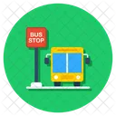 Bus Stand Bus Stop Bus Station Icon