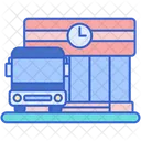 Bus Station Bus Stop Bus Icon