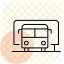 Bus Station Bus Station Icon