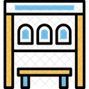 Bus Parking Stand Icon