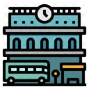 Bus Station Travel Icon