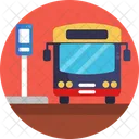 Public Transport Bus Logistics Icon