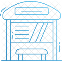 버스 정류장  아이콘