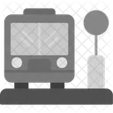 Bus Stop Bus Car Icon