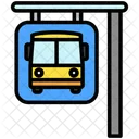 Public Transport Waiting Transit Icon